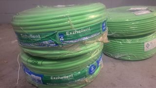 Manguera Eléctrica Verde Exzhellent Compact