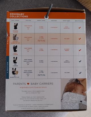 Mochila Portabebés Ergobaby Original
