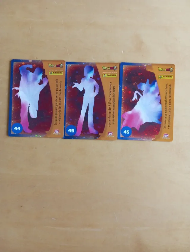 Cromos Dragon Ball Z - Muten Roshi, A-17, Ten Shin