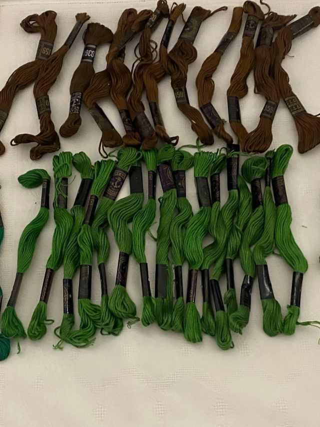 Matassine cotone ricamo miste