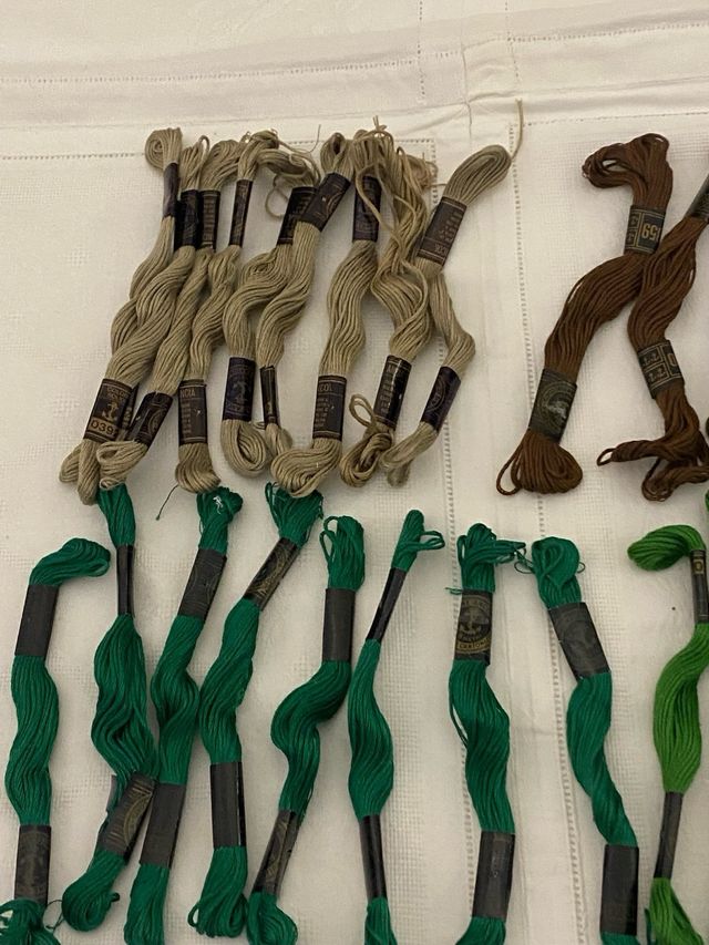 Matassine cotone ricamo miste