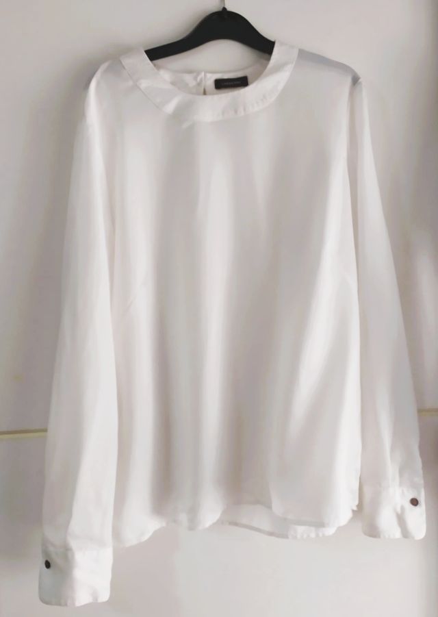 Blusa blanca LASSERRE