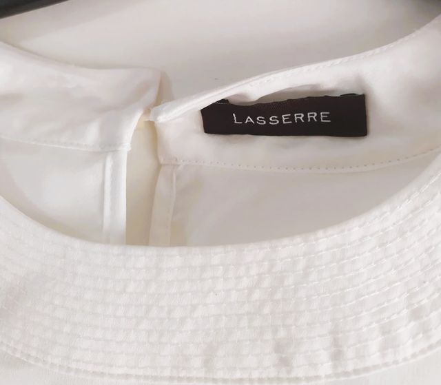 Blusa blanca LASSERRE