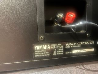 Altavoz Central Yamaha NS-C105 Negro