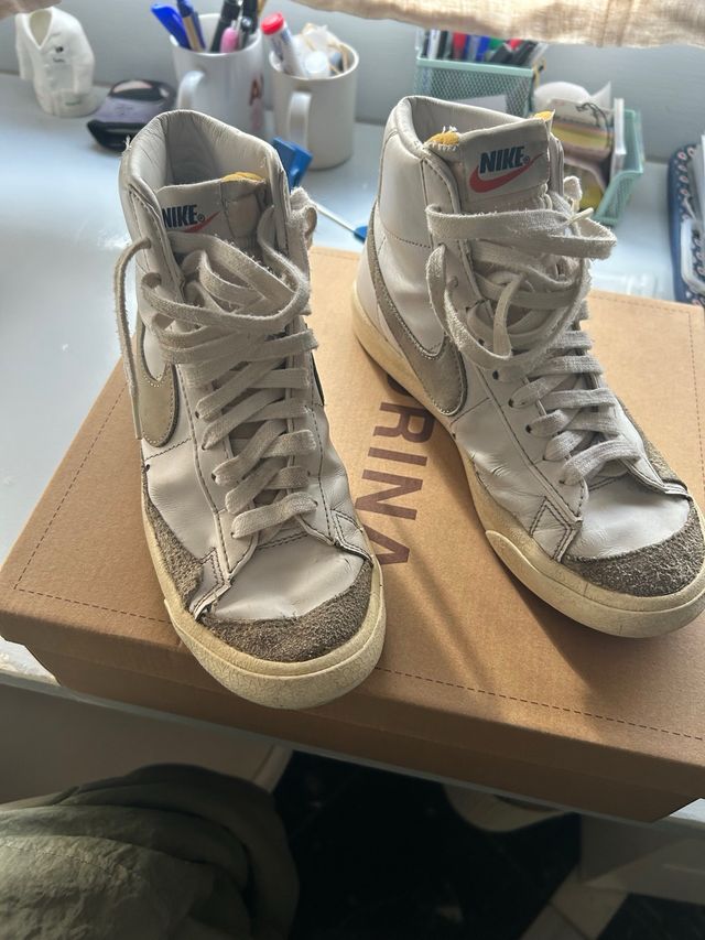 Botas Nike Blazer High Top Blancas