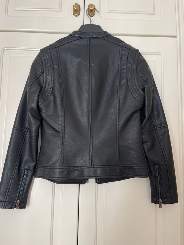 Chaqueta efecto piel Salsa Talla S