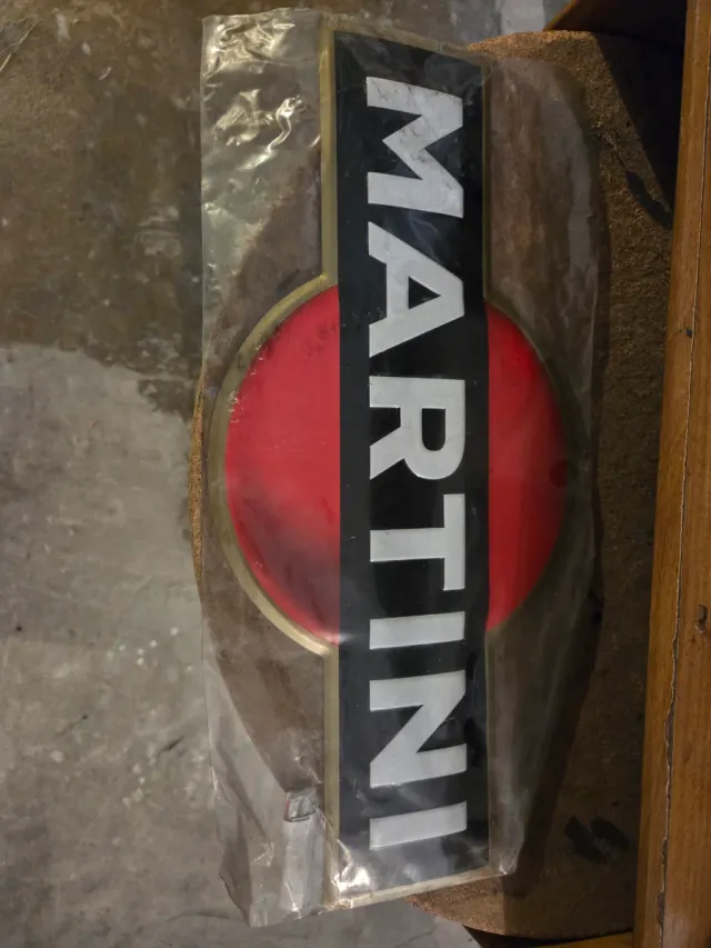 Cartel Metálico Martini