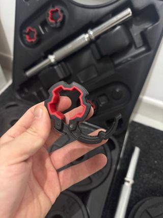 Maletín Mancuernas completo + Barra