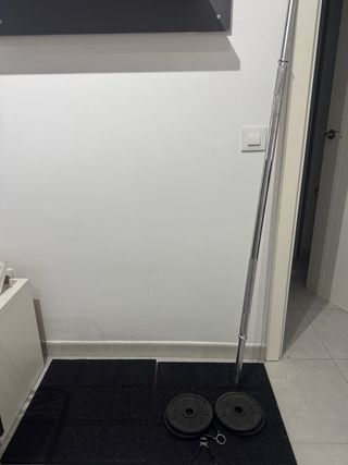 Maletín Mancuernas completo + Barra