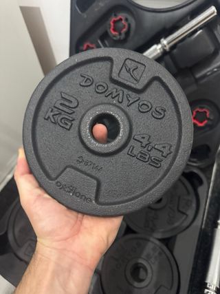 Maletín Mancuernas completo + Barra