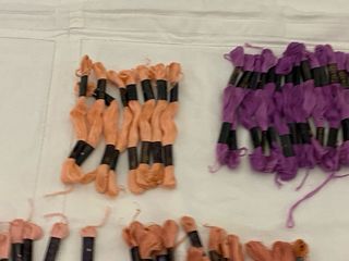 Marassine cotone ricamo Ancora