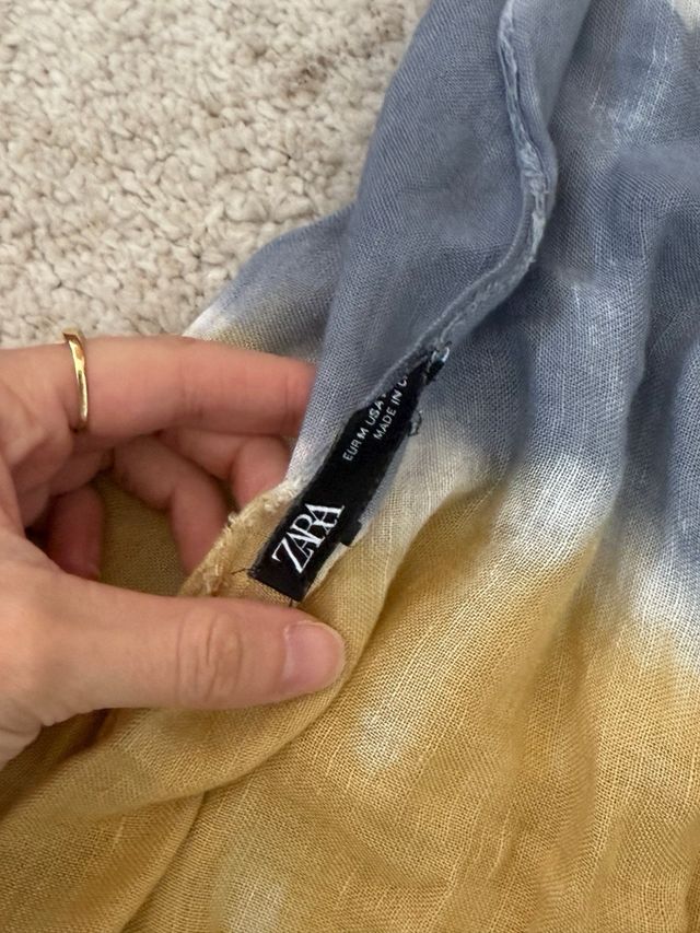 Fular Zara Talla Única Tie-Dye