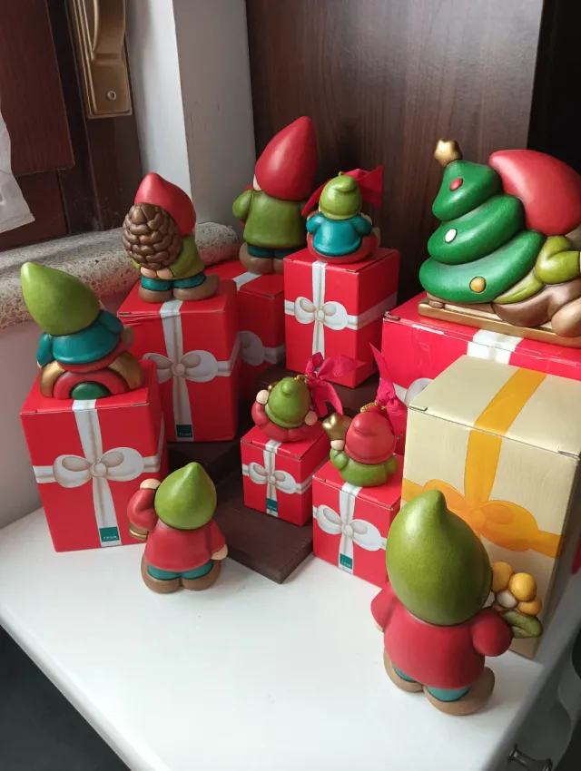 Set 7 Gnomi nuovi Thun