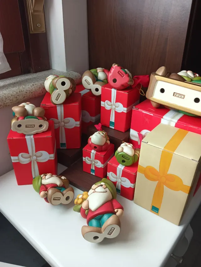 Set 7 Gnomi nuovi Thun