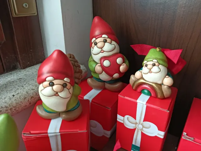 Set 7 Gnomi nuovi Thun