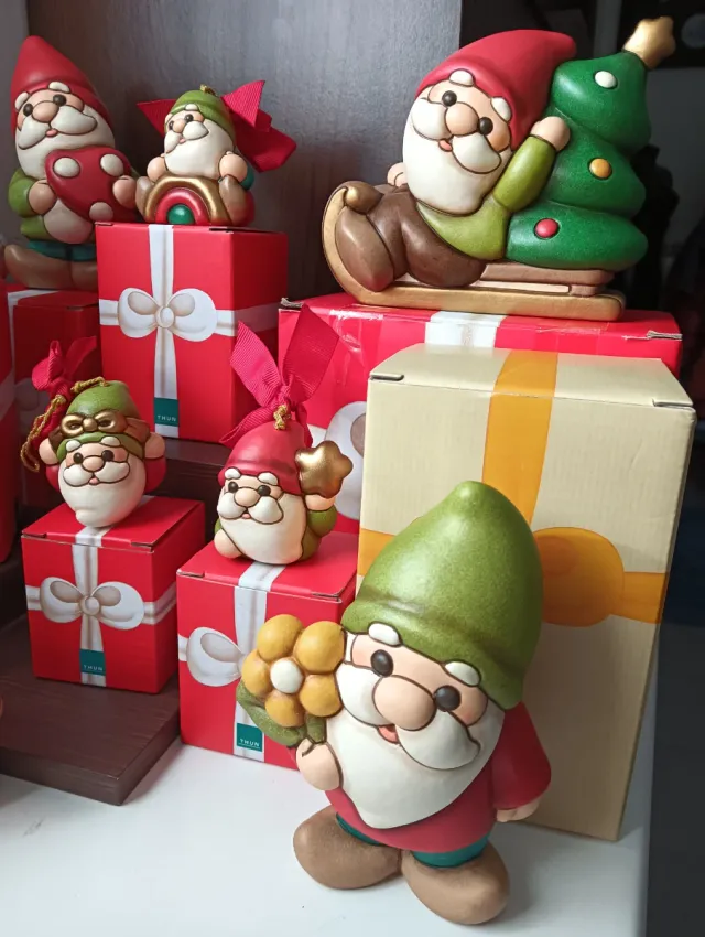 Set 7 Gnomi nuovi Thun