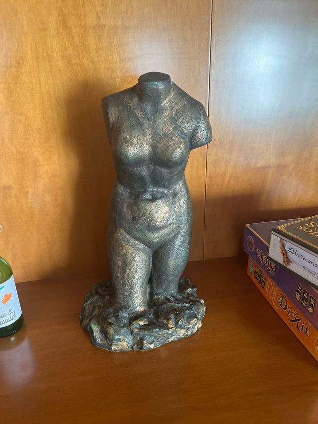 Escultura Torso Femenino Bronce
