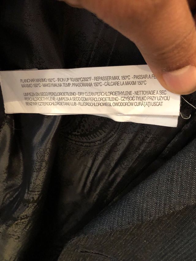 Abito da uomo grigio Zara