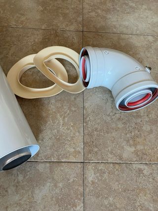 Tubo de escape caldera