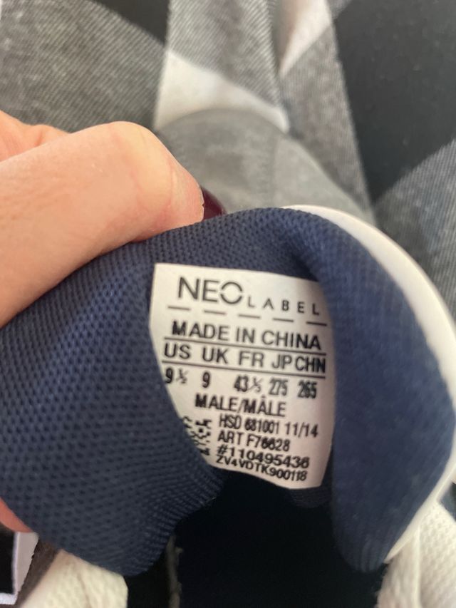 Zapatillas Adidas Neo Grises