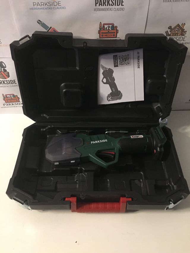 Amoladora Angular Parkside performance y tijeras