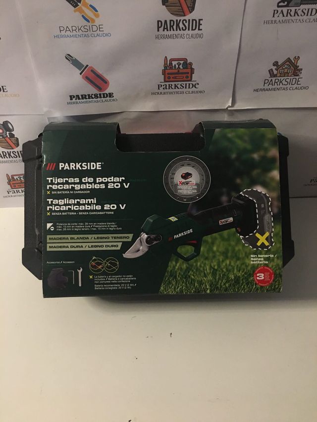 Amoladora Angular Parkside performance y tijeras