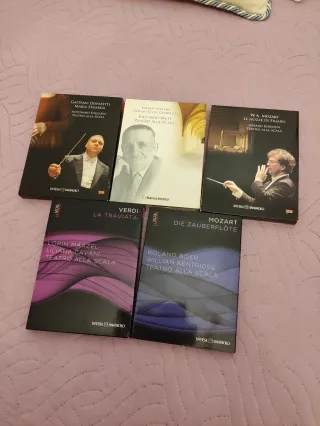 5 cofanetti opera lirica CD+DVD