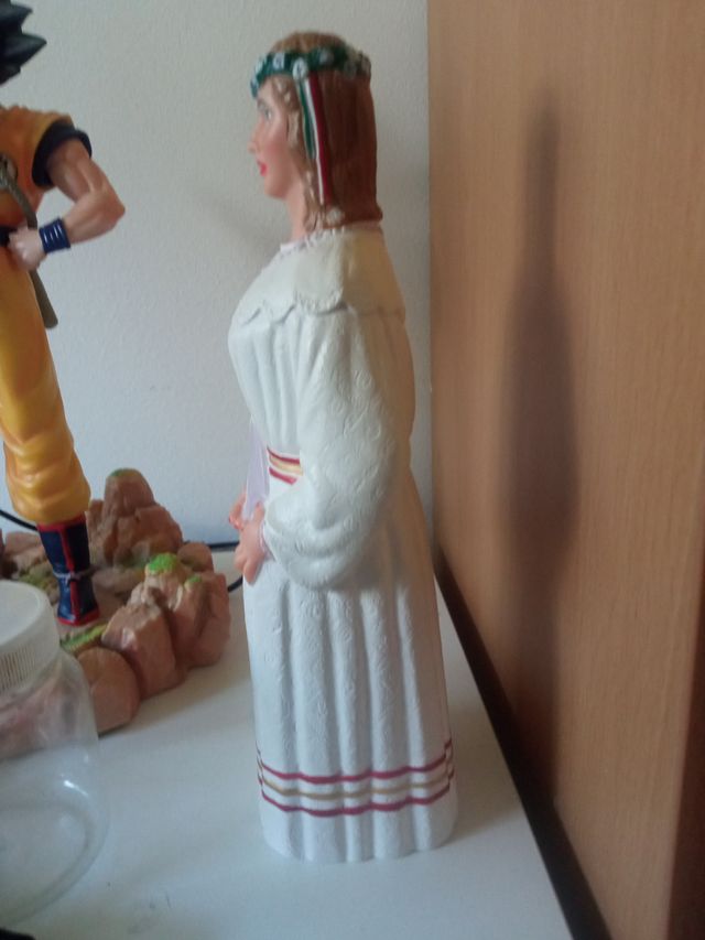 Figura gigante de goma