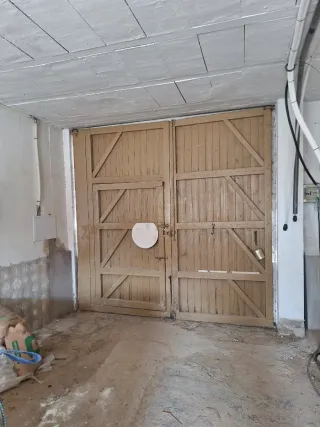 Portones rústicos de madera