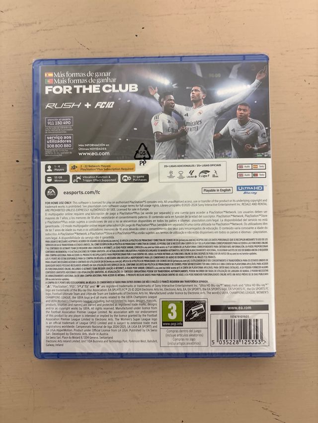 Juego PS5 FC25 sin estrenar (precintado)