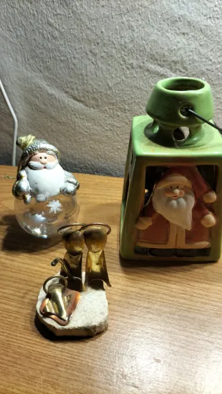 Decorazioni Natalizie Ceramica Vetro Metallo Pietr