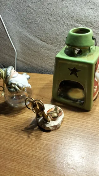 Decorazioni Natalizie Ceramica Vetro Metallo Pietr