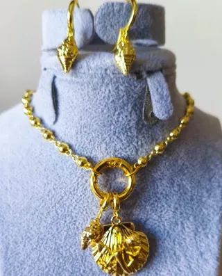 Conjunto Joyas Oro Laminado 14k