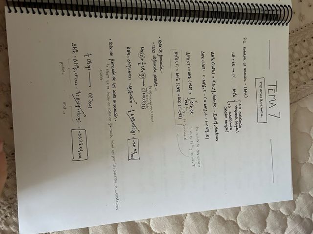 Química para ingeniería formularios teoría, examen