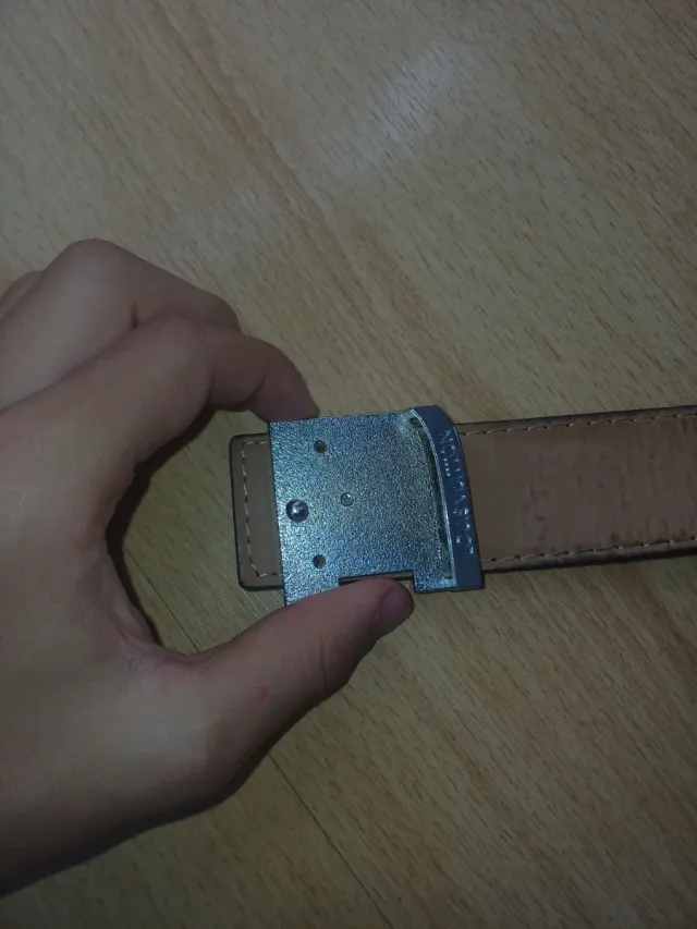 Cinturón Louis Vuitton Marrón y Dorado