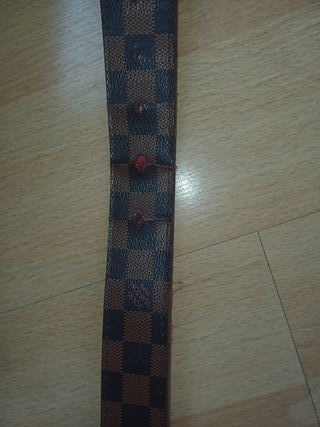 Cinturón Louis Vuitton Marrón y Dorado