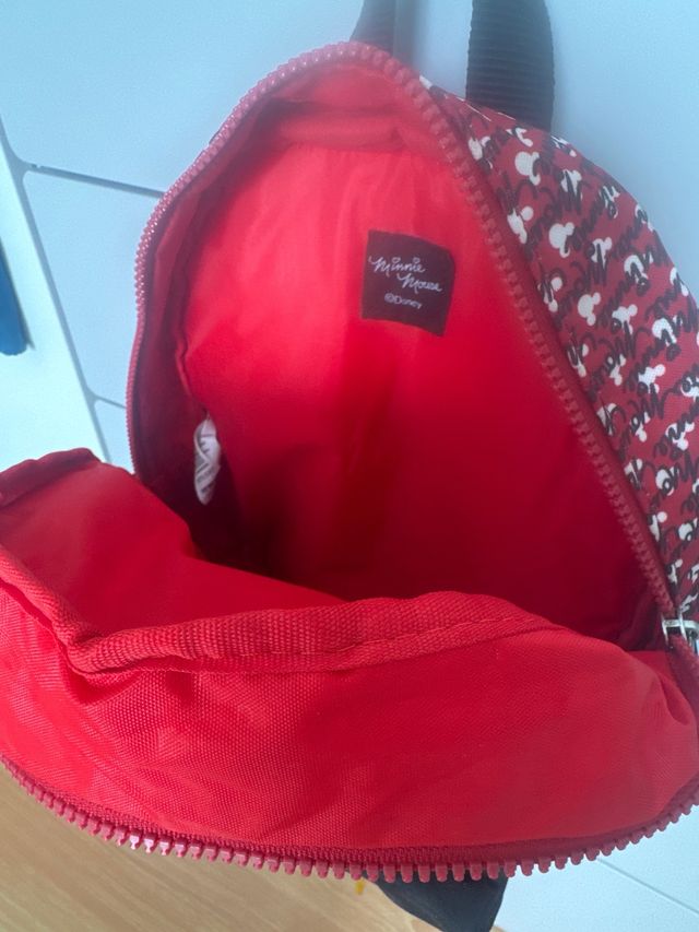 Mochila Infantil Minnie Mouse Roja- Original