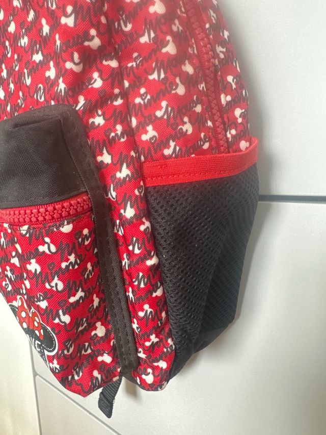 Mochila Infantil Minnie Mouse Roja- Original