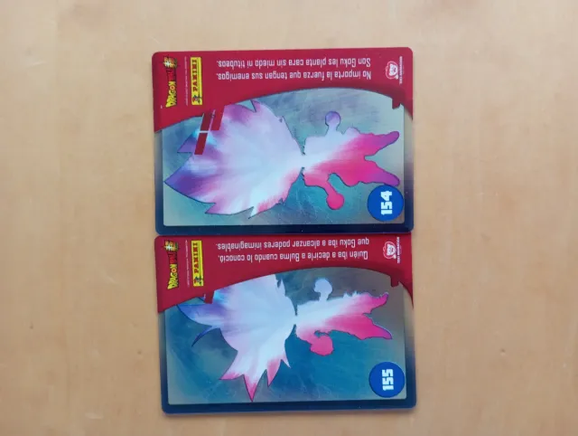 Cromos Dragon Ball Son Goku (2 unidades)