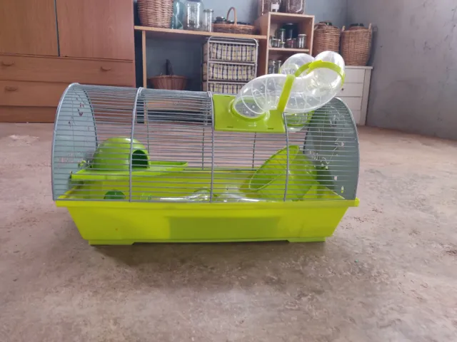 Jaula para hámster con túneles