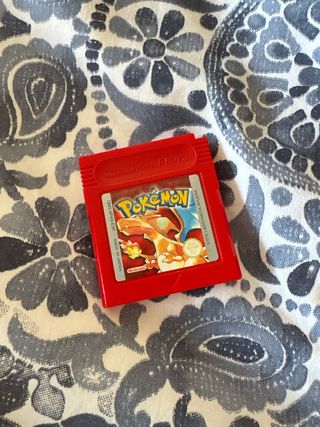 Pokemon Red Game Boy Cartucho Nintendo