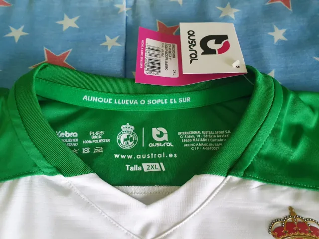 Camiseta Austral Racing Santander 2XL. Andrés 11