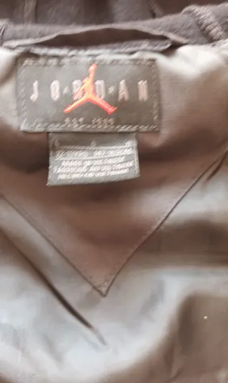 Chaqueta Jordan Talla 12-15 años, Gris/Negra