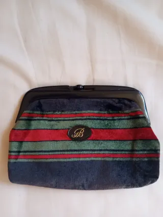 Pochette vintage a righe