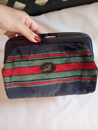 Pochette vintage a righe