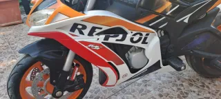 Moto a batería Repsol