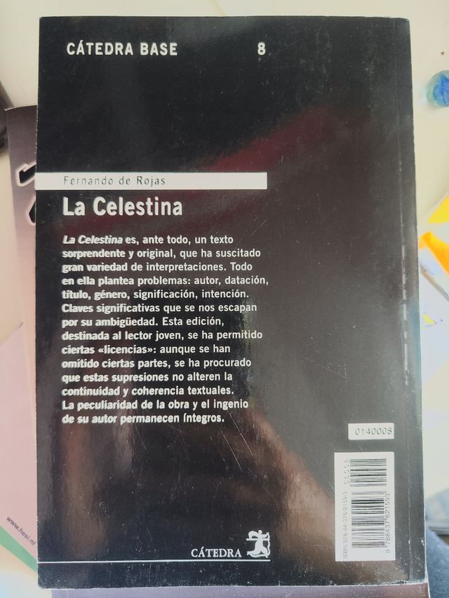 La Celestina (Catedra Base) (Spanish Edition)