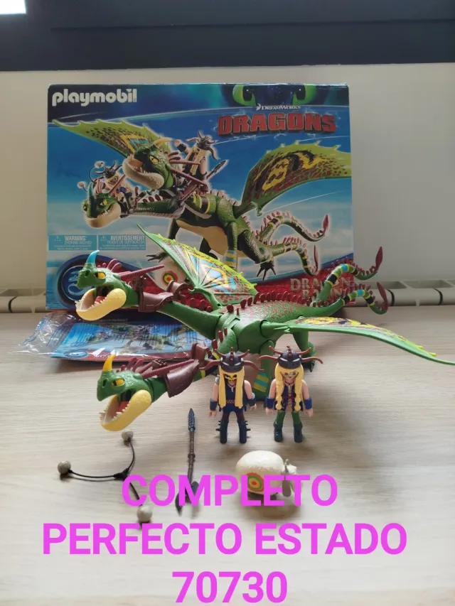 Playmobil Dragons 70730 COMPLETO