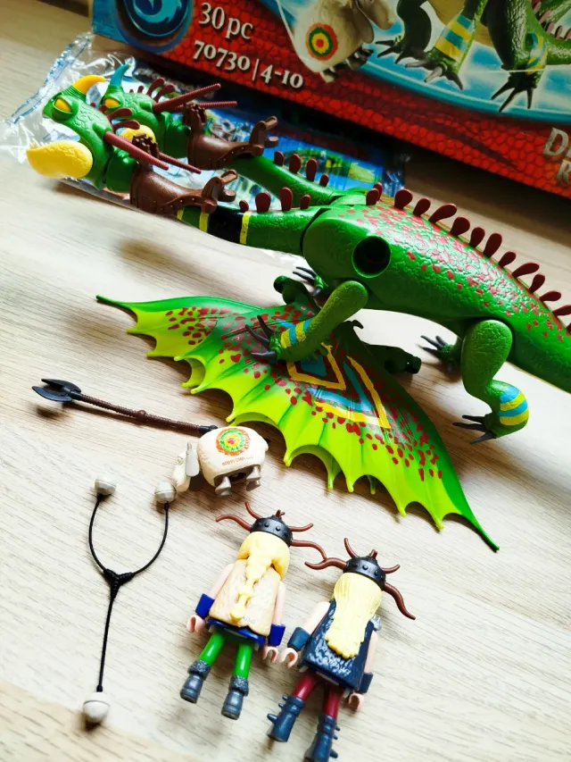 Playmobil Dragons 70730 COMPLETO