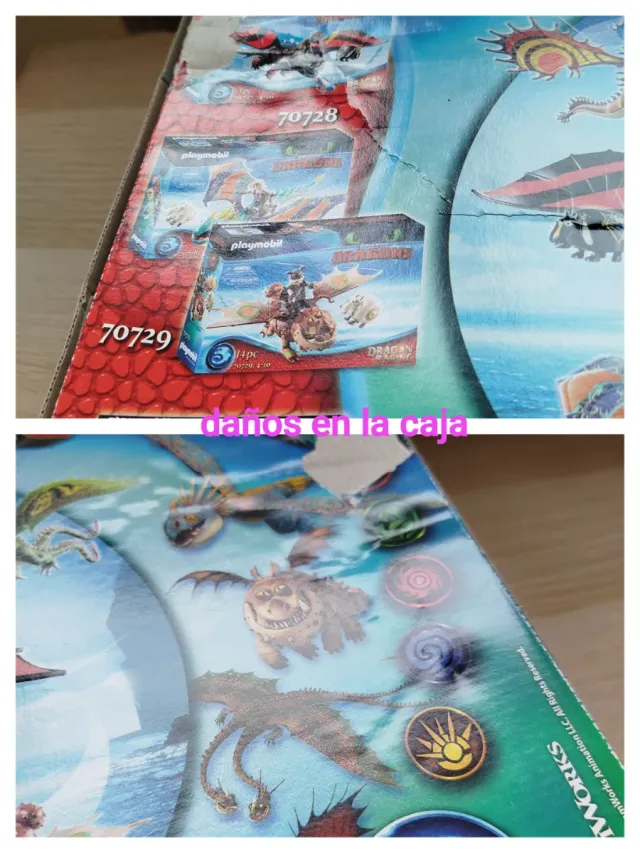 Playmobil Dragons 70730 COMPLETO